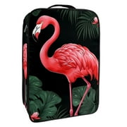 Flamingo Premium Polyester Shoe Rack Organizer with 23x31cm/9x12in Size - Neatly Store and Showcase Your Shoes Effortlessly!