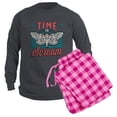 thumbnail image 6 of CafePress - Cicadas Time To Scream Loves Periodical Cicadas - Men's Long Sleeve Charcoal Pajama Set, 6 of 7