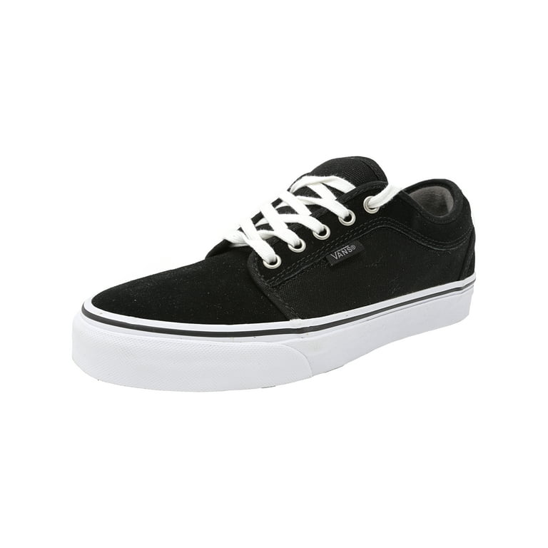 Vans Men s Chukka Low Black Pewter White Ankle High Canvas