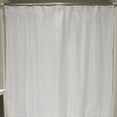 thumbnail image 2 of DII 72" Modern Style Fabric Lace Diamond Shower Curtain in Off-White, 2 of 4