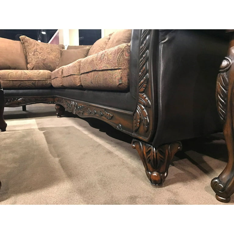 Roundhill Furniture - Banco zapatero de madera oscura color espresso con  asiento de microfibra color chocolate