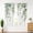 Purple, variant on Pink Floral Blackout Curtains for Bedroom, Green Leaf and Pink Flower Butterfly Bird on White Window Curtain Nature Plant Botanical Drapes for Living Room Decor, 52W X 84L inches