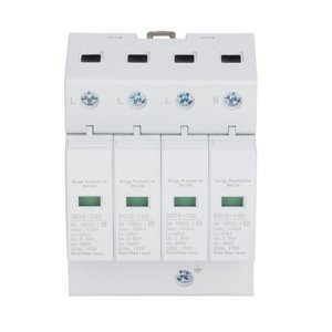 100KA Surge Protective Device, House Voltage Protector Voltage  IP20 Surge Arrester Device for Distribution Box 35mm Electrical Guide Rail Installation