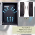 thumbnail image 3 of Tesla Style EV Charger Box, Lockable Weatherproof Indoor Outdoor Charging Station Protective Enclosure with Cable Organizer, 3 of 6