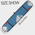 thumbnail image 3 of Yayeee Double Oven Mitt Kitchen Heat Resistant Baking 35" x7" Quilted Glove, Snow Mountain, 3 of 6
