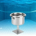 thumbnail image 3 of Slatcetga Swimming Pool Stainless Steel Lane Float Lane Line Tightener Buoy Fixture, 3 of 8