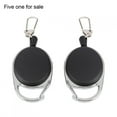 thumbnail image 2 of 60cm Nylon Wire Rope Retractable Key Chain Stretching Keys Clasp Anti Lose Keyring (5pcs), 2 of 9