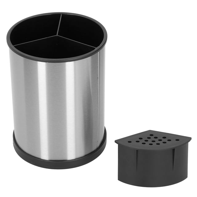 Organizador giratorio de palillos, soporte multifunción para utensilios, cubiertos, vajilla, escurridor.