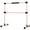 Pink, variant on Goplus 4ft Portable Freestanding Ballet Barre Double Dance Stretching Bar