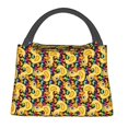 thumbnail image 1 of Fotbe Cartoon Ducks Bolsa Térmica Portátil con Estampado, Bolsa de Entrega de Alimentos Aislada, Bolsa Reutilizable de Gran Capacidad para Comidas y Supermercado, 1 of 6