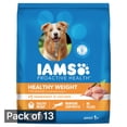 thumbnail image 2 of IAMS Proactive Health, Dry Dog Food, Adult Dog Food Dry Recipe for Healthy Weight, with Chicken, 15 lb. Bag (Pack of 13), 2 of 10