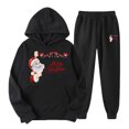 thumbnail image 1 of TIMIFIS Survêtement pour Homme 2 Pcs à Capuche, Ensemble de Sport Athlétique, Chandail à Enfiler Décontracté pour Course, Jogging, Ensemble de Tenue de Sport SetsFall, 1 of 8