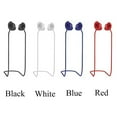 thumbnail image 3 of NEW Waterproof Earphone Accessories Flexible Anti-Lost Strap Hanging Neck Rope Sweatproof Sling Soft Silicone Lanyard WHITE, 3 of 8