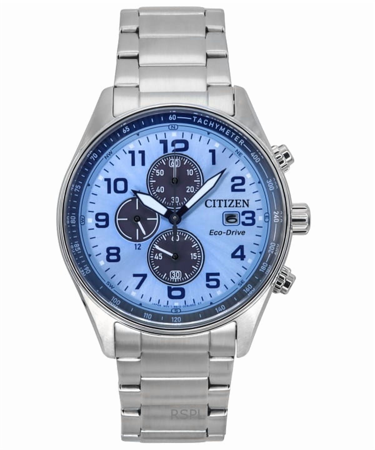 Citizen Men's Eco-Drive Orange Dial Watch - AT2560-84X - Walmart.com