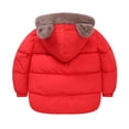 thumbnail image 2 of SILVERCELL Kids Winter Coat Toddler Hooded Warm Fleece Lining Jacket Boys Girls Snowsuit Outerwear with Bear Ears 1-6T, 2 of 5