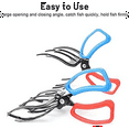 thumbnail image 5 of Fishing Pliers Gripper Metal Fish Control Clamp Claw Tong Grip Tackle Tool Forceps for Catch, 5 of 10