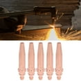 thumbnail image 3 of Gas Welding Tips, Separate Air Inlets Acetylene Flame Cutting Nozzle Consumables 1.4mm Hole Diameter 5Pcs G02-2  for Torch, 3 of 7