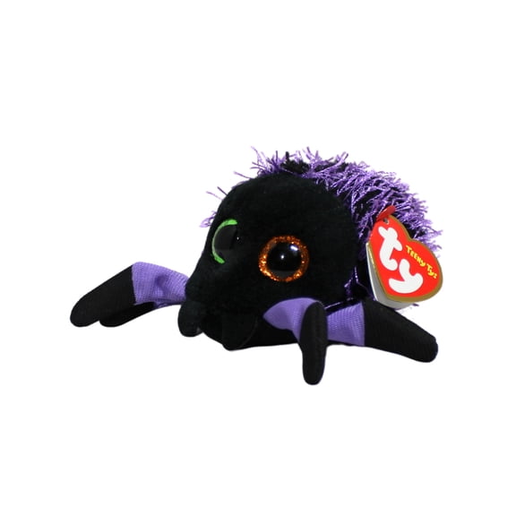 Teeny Tys - Webster the Purple Halloween Spider  - Stuffed Animal