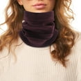 thumbnail image 2 of HNMKIU Neckerchief Winter Warm Thickened Wool Neck Scarf Overhead Padded Cover for Men Women Red,One Size, 2 of 4