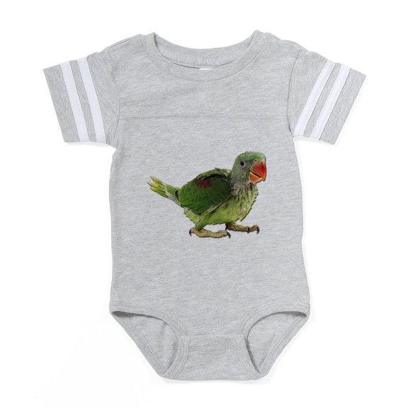 CafePress - Parakeet Baby - Cute Infant Baby Football Bodysuit
