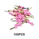 thumbnail image 2 of Toystoory 100 piezas de bridas decorativas 100 piezas de bolsas de cono dulce solución de sujeción bolsas y corbatas de cono dulce Artesanía rosa 100 piezas, 2 of 6