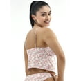 thumbnail image 4 of No Boundaries Women's Flyaway Mesh Tankini Swim Tops, Sizes XXS-XXL, 4 of 5