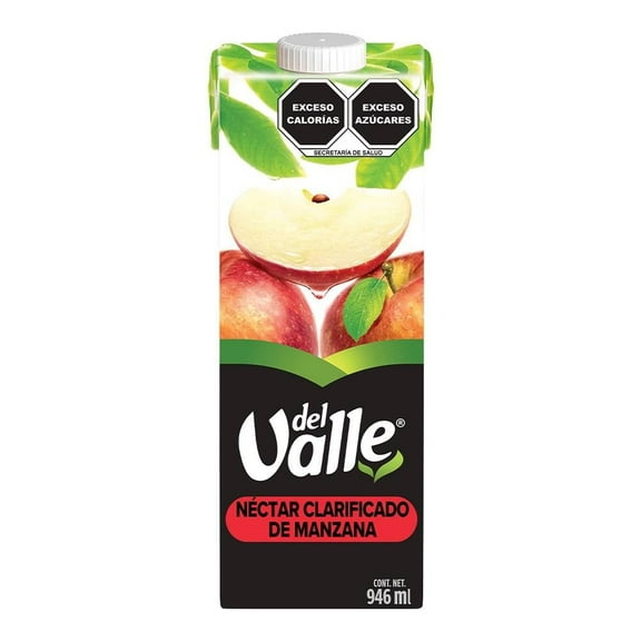 Néctar Del Valle clarificado de manzana 946 ml