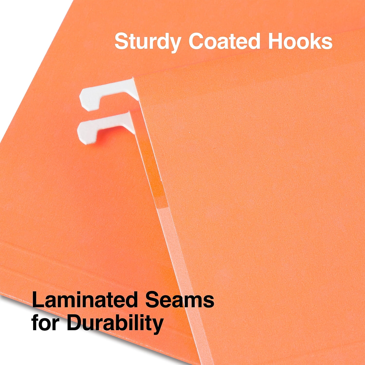 Staples Reinforced Hanging File Folders 5-Tab Letter Size Asst. Colors 25/BX 813110