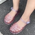 thumbnail image 6 of MEZZALL Girls Fashion Jelly Sandals Breathable Open Toe Beach Shoes Soft Sole Casual Summer Toddlers Kids Trendy Child Footwear, 6 of 7