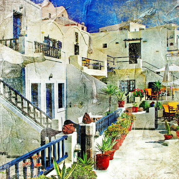 Cortesi Home Santorini I Painting Print