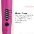 thumbnail image 4 of Revlon Easy Heat 1" Precision Curling Iron, Pink, 4 of 8