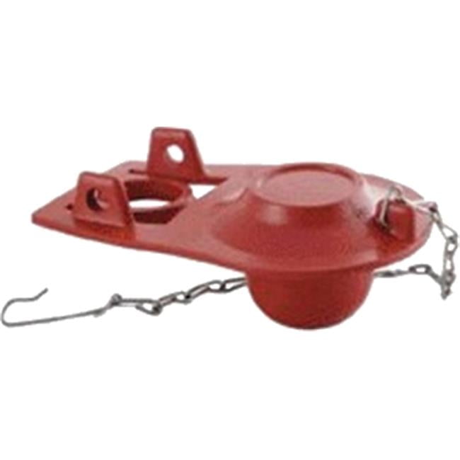 503 2276 Red Rubber Toilet Tank Flapper W/Silicone Seal Disk