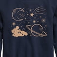 thumbnail image 3 of Disney - Mickey Constellation  - Toddler & Youth Crewneck Fleece Sweatshirt, 3 of 5