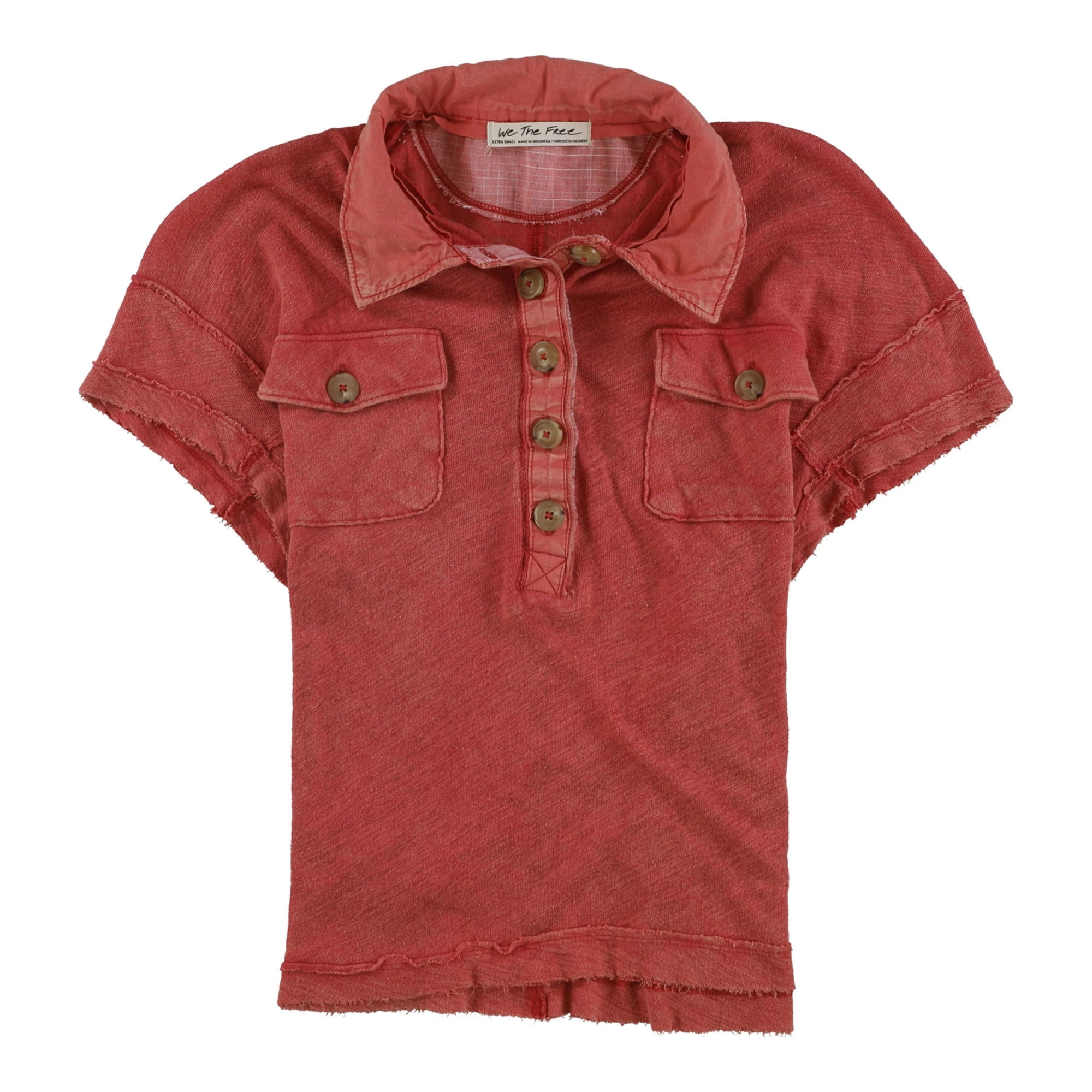 Womens Graceland Polo Shirt, Red 