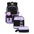 thumbnail image 2 of KKLDOGS 3PCS Backpack with Lunch Box Set, Cute Kawaii Bookbag Backpack Aesthetic Large Laptop Backpack for Friends and families, 2 of 8