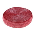thumbnail image 2 of Cinta elástica plana con purpurina para costura de pantalones, cinta elástica, 6 pulgadas rojo Hugo Pliegue sobre la banda elástica de costura, 2 of 6