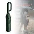 thumbnail image 6 of amagogo Folding Rain Umbrella Portable Travel Open Umbrella Beach Automatic Umbrella Green, 6 of 8