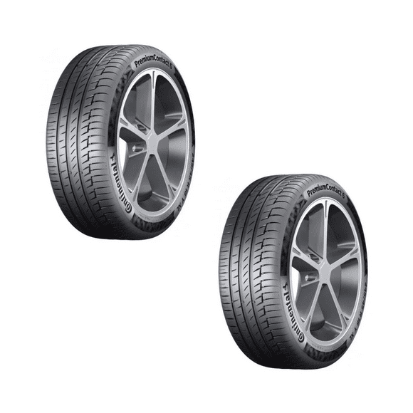 Paquete de 2 llantas 195/65R15 91H modelo PremiumContact 6 marca Continental
