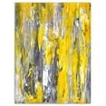 thumbnail image 2 of Design Art - Motif Abstrait Gris et Jaune, 2 of 3