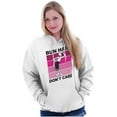 thumbnail image 4 of Bun Hair Don't Care Olive Oyl Popeye Hoodie Sweatshirt Women Brisco Brands X, 4 of 6