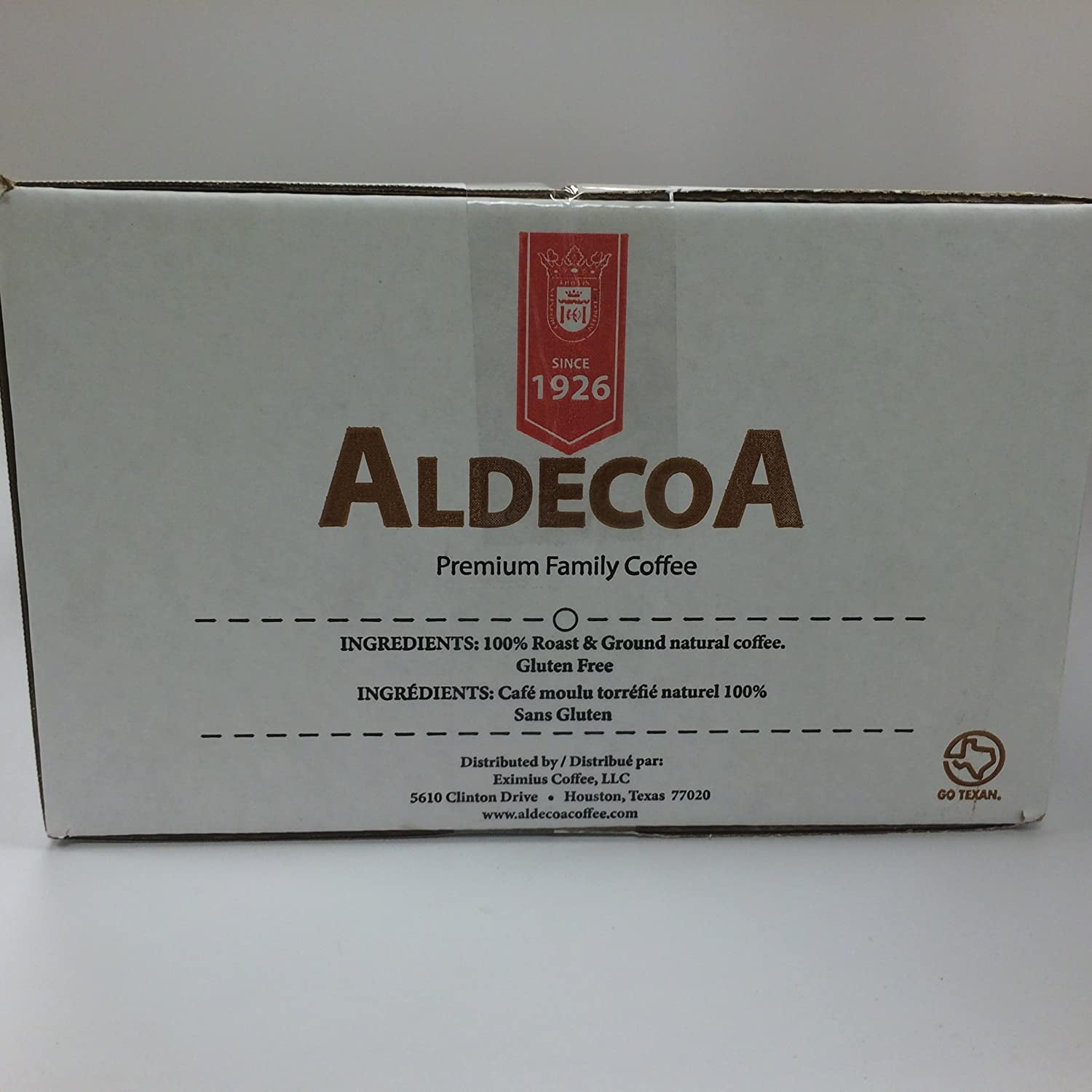 Aldecoa Intense Roast Coffee Pods, Bold, Smooth & Full-Bodied Flavor | 80 Count Compatible K-Cups