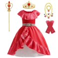 thumbnail image 1 of Ropa de niñas Frozen 2 Elsa disfraces niños carnaval fiesta Cosplay vestidos Snow Queen copo de nieve malla vestido de graduación Disney Princess7-8T Gao Jinjia LED, 1 of 2
