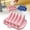 Pink, variant on Zoxiy Silicone Soap Dish With Drain Tray,Soap Saver,Self Draining Soap Dishes,Waterfall Drainer Soap Holder, Ideal For The Bathroom,Shower,Kitchen,Dorm Life,Travel,Or Camping,Pink