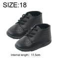 thumbnail image 2 of PU leather loafers Rubber and soft soled wedding shoes Toddler walking shoes, 2 of 5