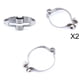 thumbnail image 1 of 3x cable tubo abrazadera organizador 28,6 mm 31,8 mm 25,4 mm /, 1 of 9