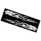 thumbnail image 4 of Par Impermeable Coche Cuerpo Lateral Camión Calcomanía Vinilo Llama Gráficos Carreras Rayas Universal Blanco, 4 of 6