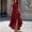 *Wine, variant on ClodeEU Women's Halter Sleeveless High Waist Asymmetrical Maxi Dress,Casual Flowy Ruffle Hem Party Dress Army Green,Women's Plus L