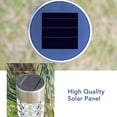 thumbnail image 6 of HYTX HY-SLED03-SL 4 Piece Waterproof, Color Changing & Stainless Steel Solar LED Outdoor Decorative Pathway Lights, 6 of 7