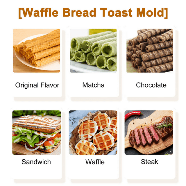 Grilled Sandwich Maker,Bread Toast Breakfast Machine,Hot Sandwich Pan,Nonstick Aluminum Flip Pan,Kitchen Tool