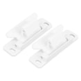 thumbnail image 1 of RV Drawer Lock Latch, Versatile RV Cupboard Door Lock Latch 2 Sets Compact  for Trailer White, 1 of 7